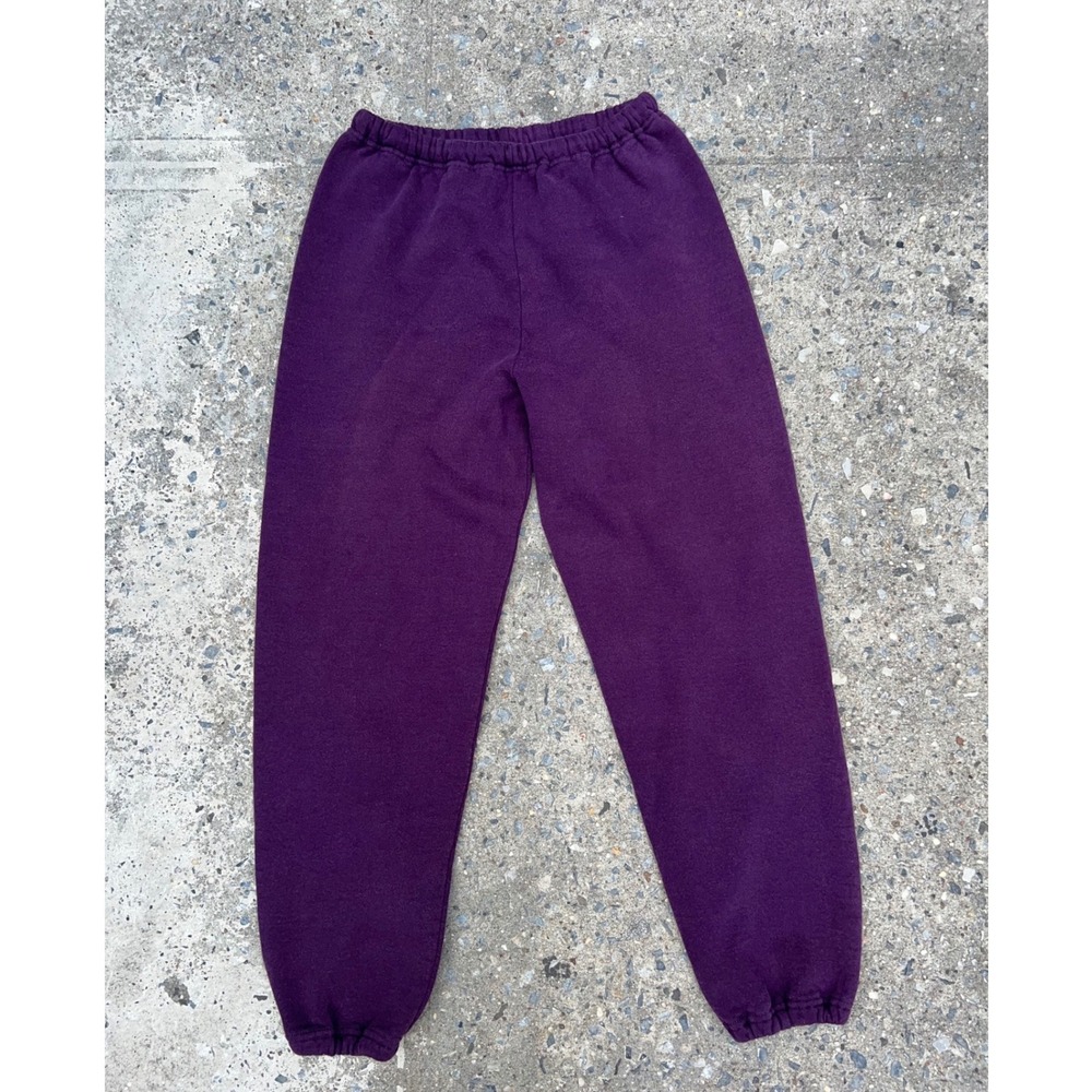 Vintage 90s Russell Athletic Purple Sweatpants Mens Medium Made in USA Joggers